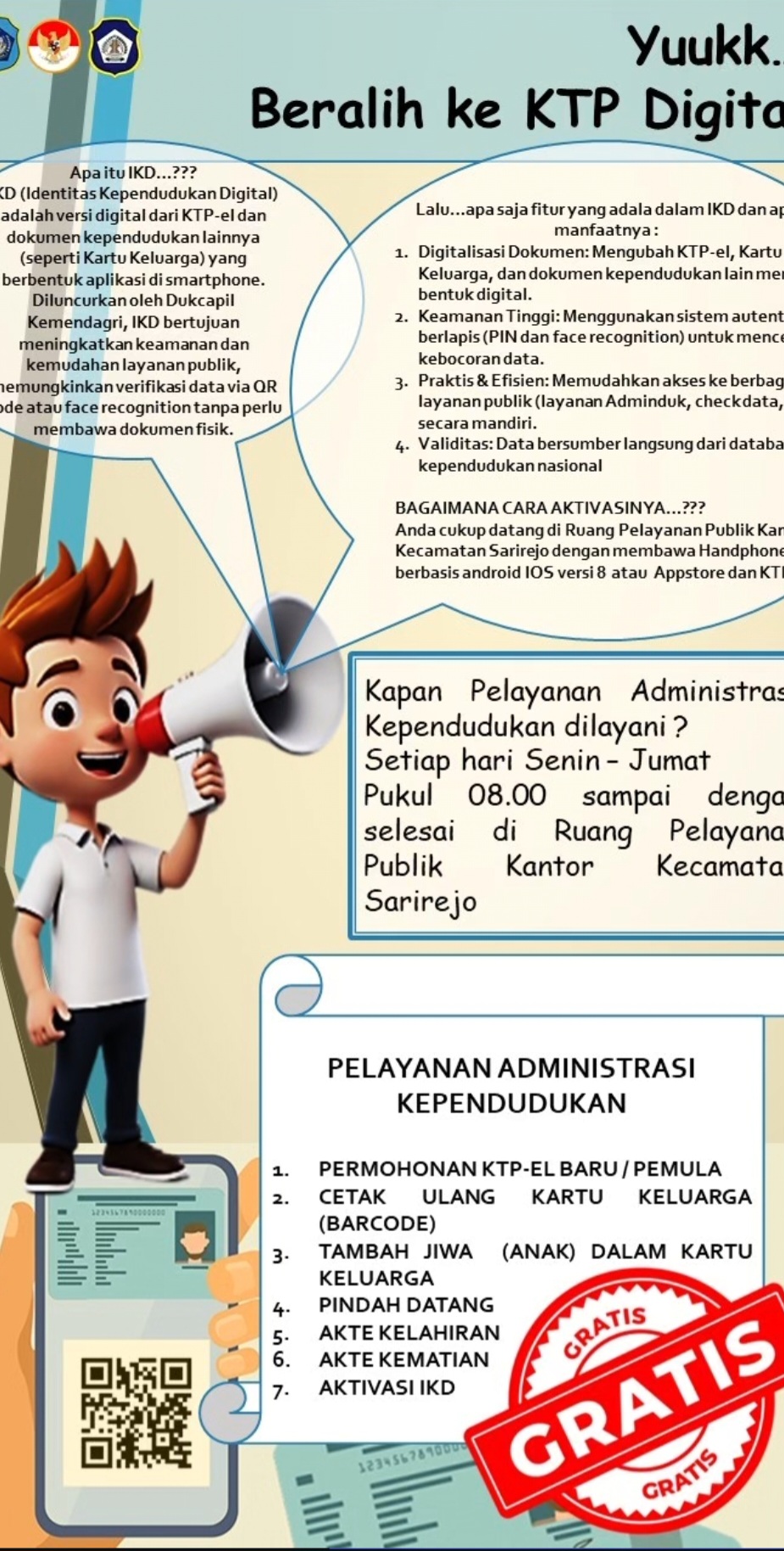 Foto: Yuk beralih ke KTP digital