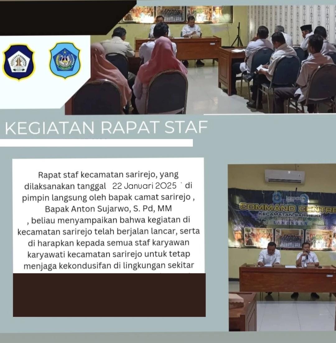Rapat Staf