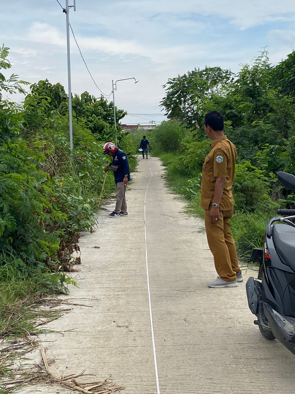 Monitoring evaluasi jalan desa sarirejo