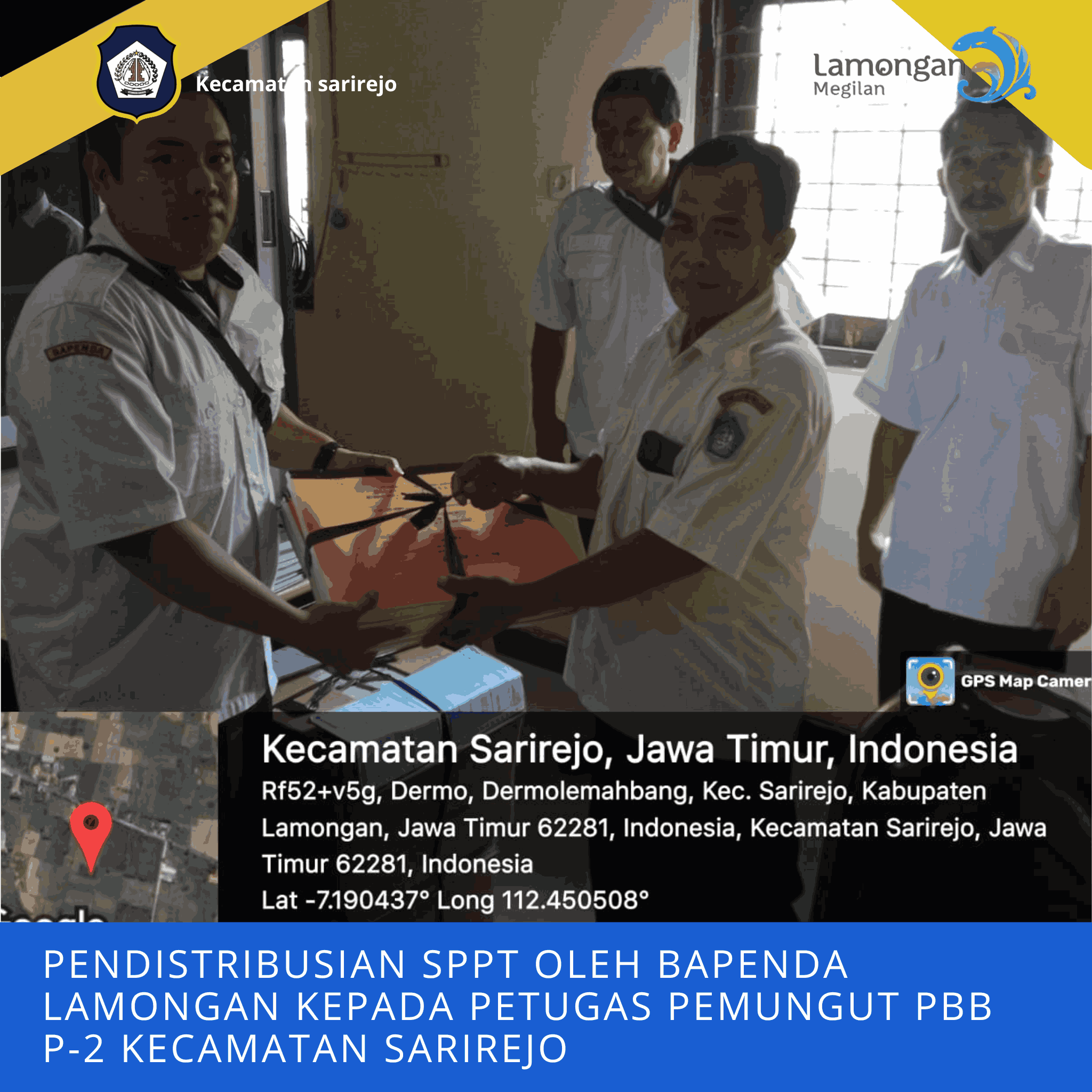 Pendistribusian SPPT (Surat Pemberitahuan Pajak Terhutang)