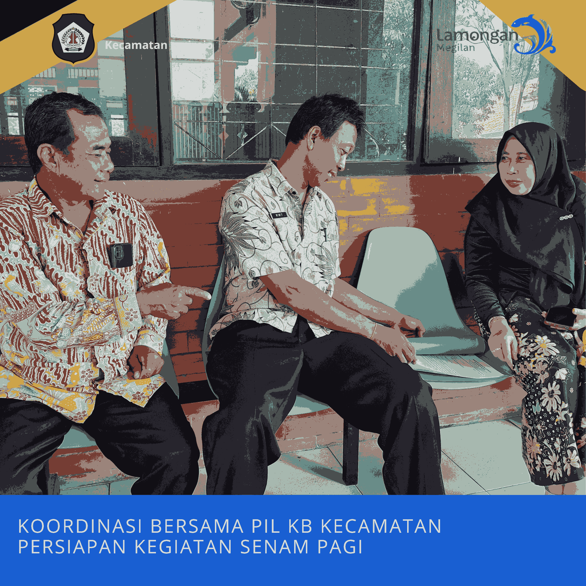 Koordinasi terkait senam