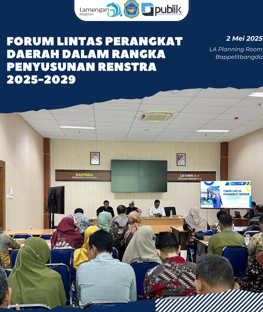Forum lintas perangkat daerah dalam rangka penyusunan renstra