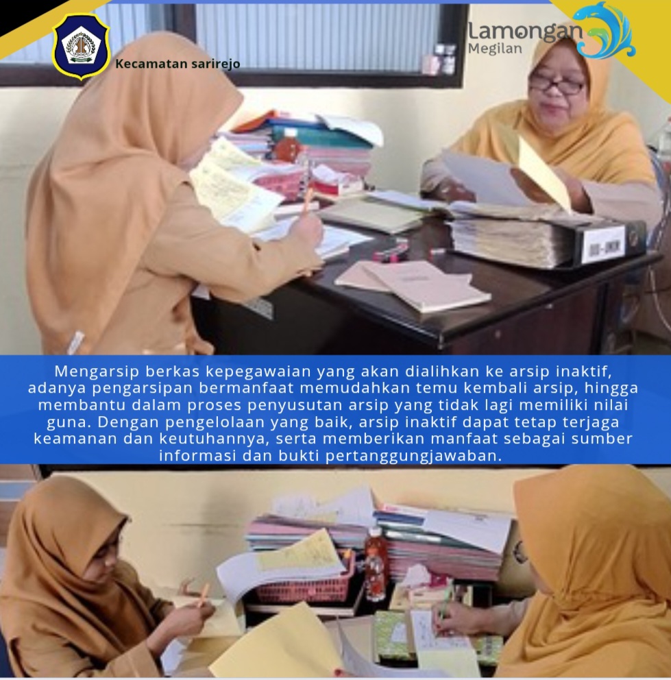 Pengarsipan surat inaktif
