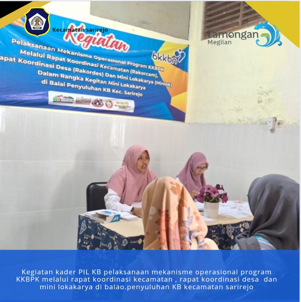 Mini lokakarya pil kb kecamatan sarirejo