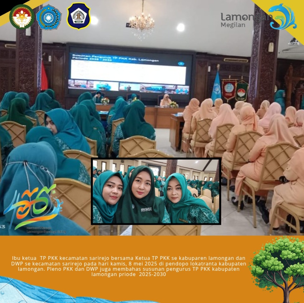 Rapat Pleno PKK dan DWP kabupaten Lamongan