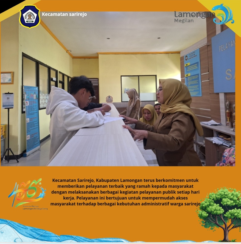 Pelayanan Publik Kecamatan Sarirejo