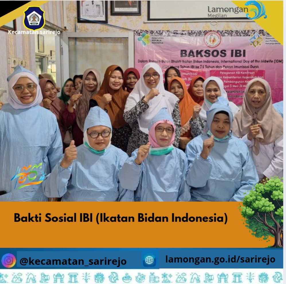 Bakti Sosial IBI Puskesmas Dermolemahbang, kecamatan Sarirejo