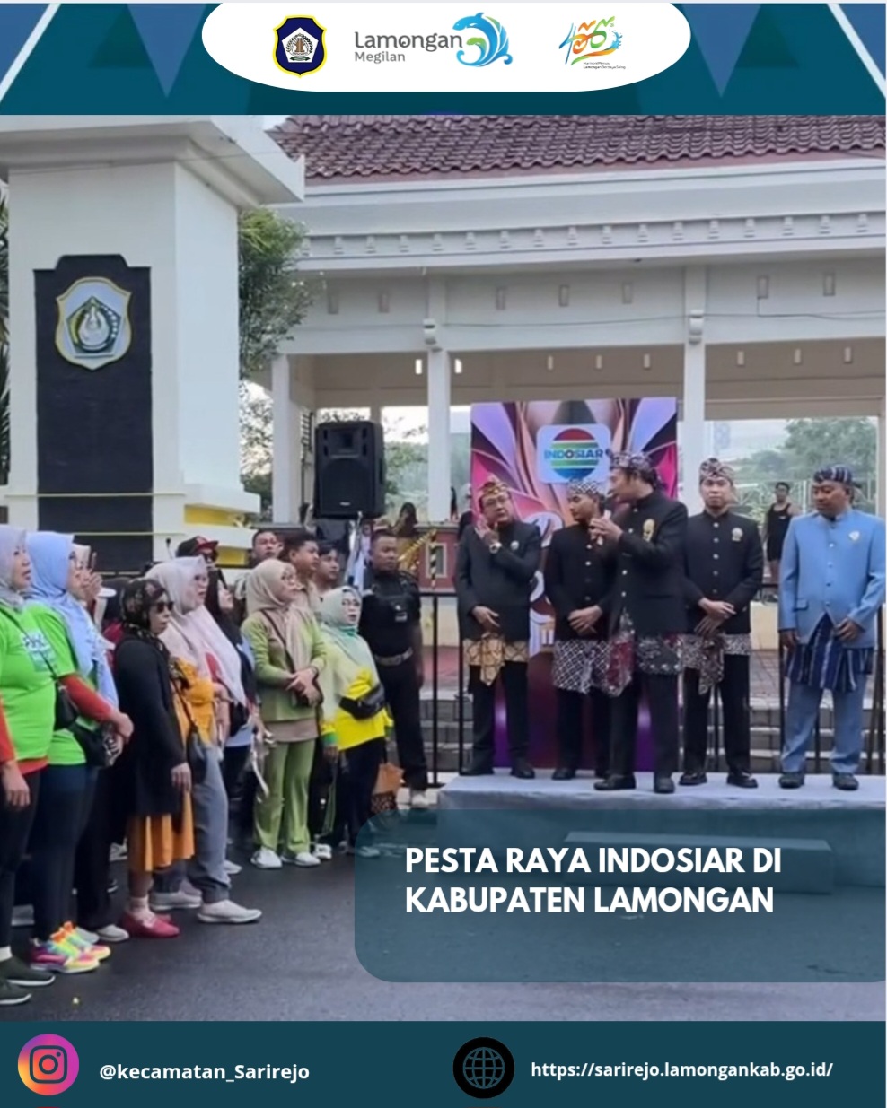 PESTA RAYA INDOSIAR DI KABUPATEN LAMONGAN