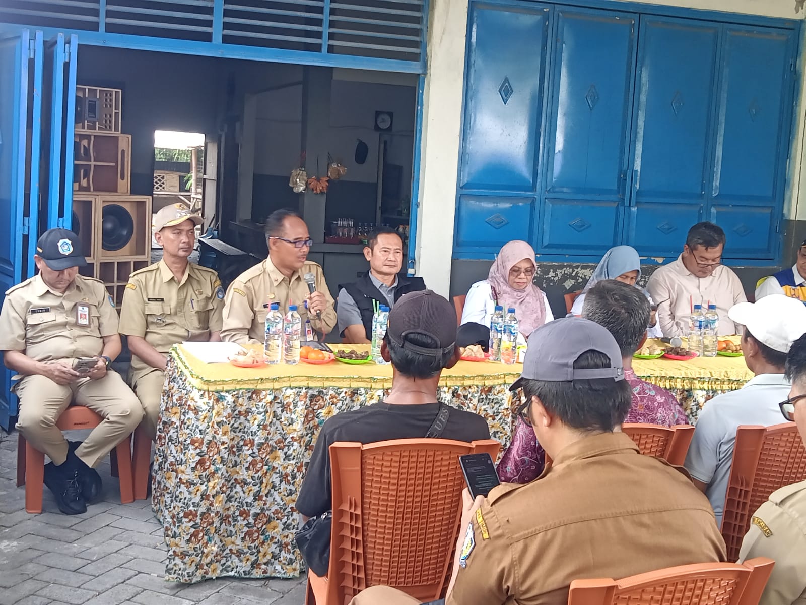 Foto: Bersama Dirjen Tanaman Pangan, Bapak Bupati YES tinjau lokasi bantuan irigasi perpompaan