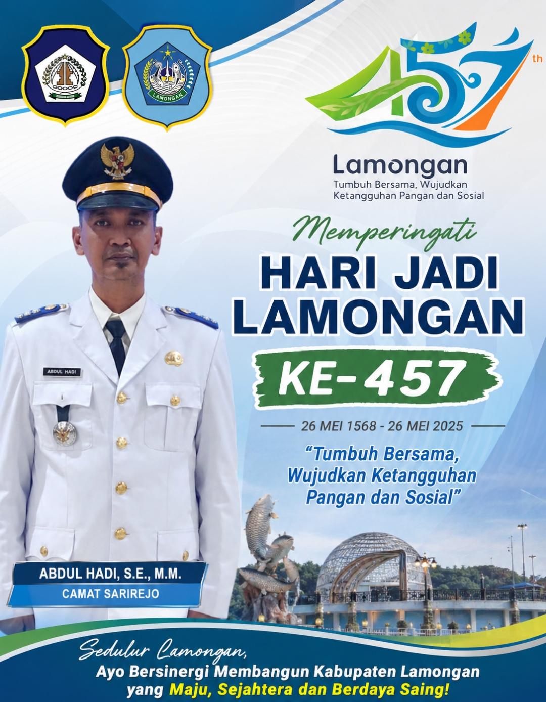Foto: Selamat Hari Jadi Lamongan ke-457