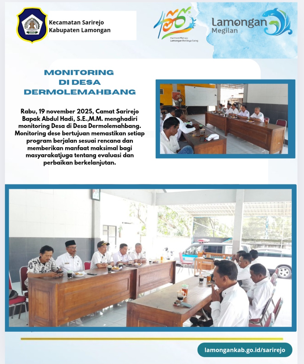 Foto: Monitoring Desa