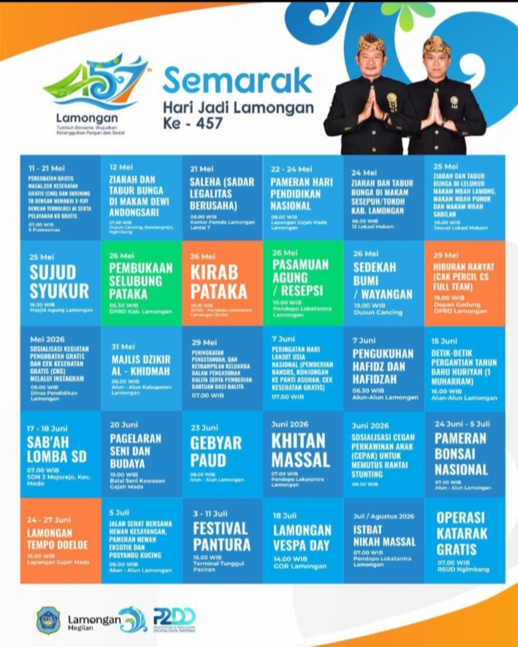 Foto: Semarak Hari Jadi Lamongan