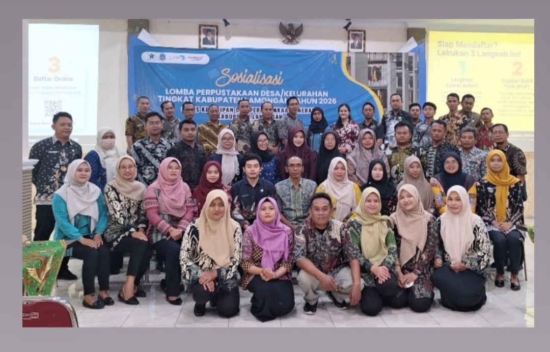 Foto: Sosialisasi lomba perpustakaan Desa
