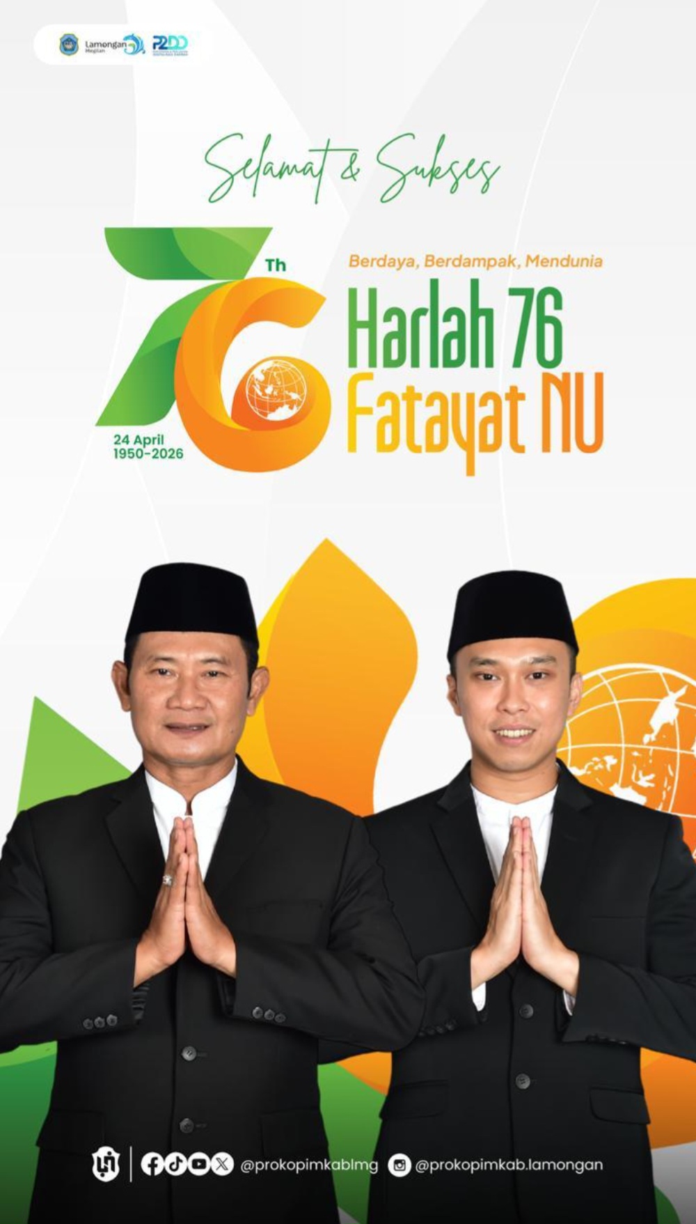 Foto: SELAMAT HARLA FATAYAT NU KE 76