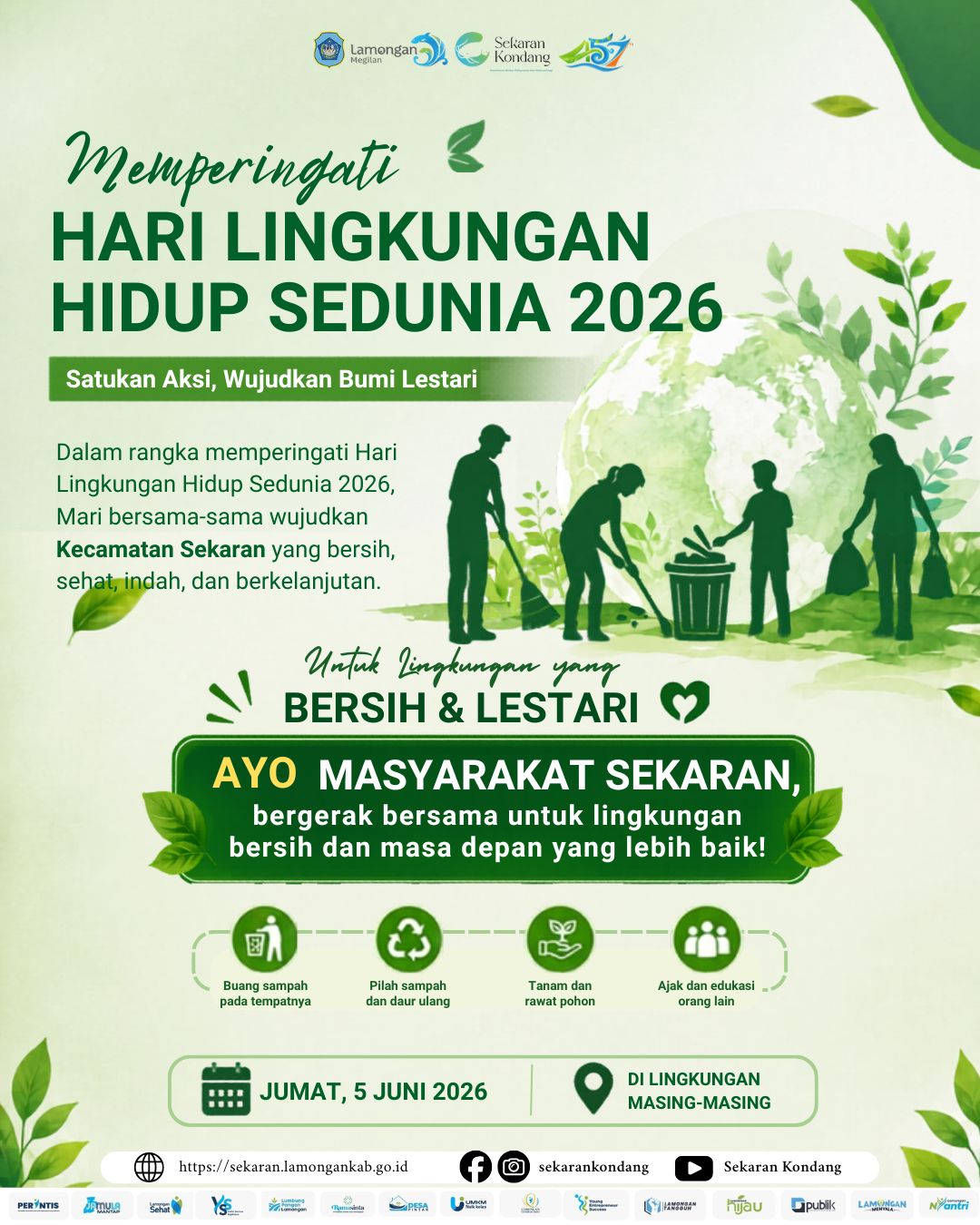 Foto: HARI LINGKUNGAN HIDUP SEDUNIA