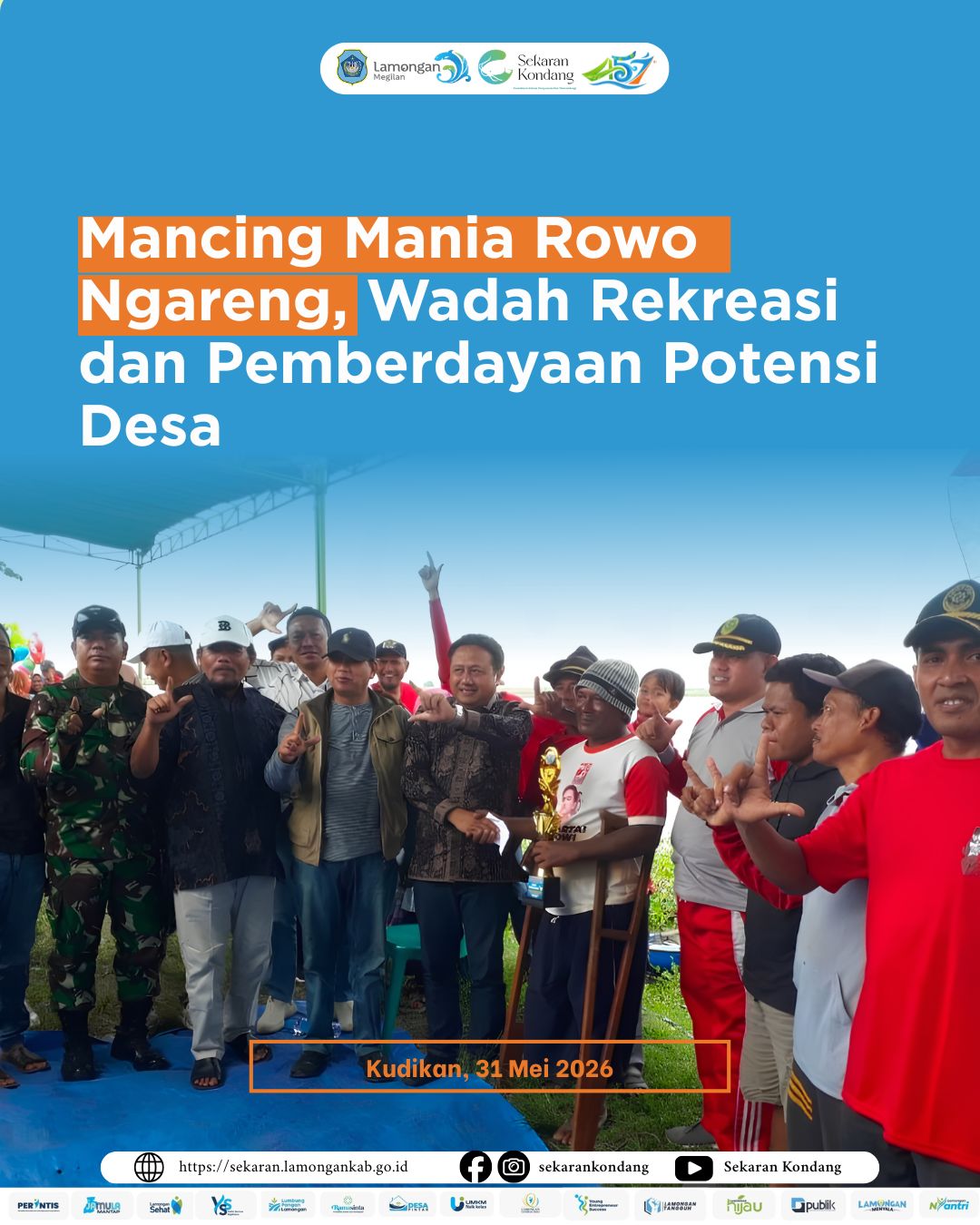 Foto: Mancing Mania Rowo Ngareng-Kudikan 2026