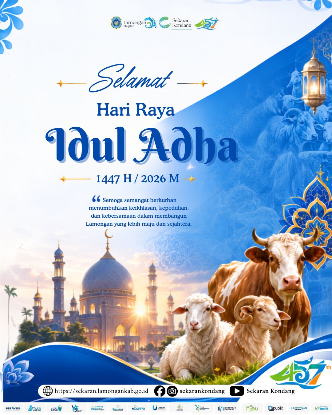 Foto: 🌙🐄 Selamat Hari Raya Idul Adha 1447 H / 2026 M 🐐✨