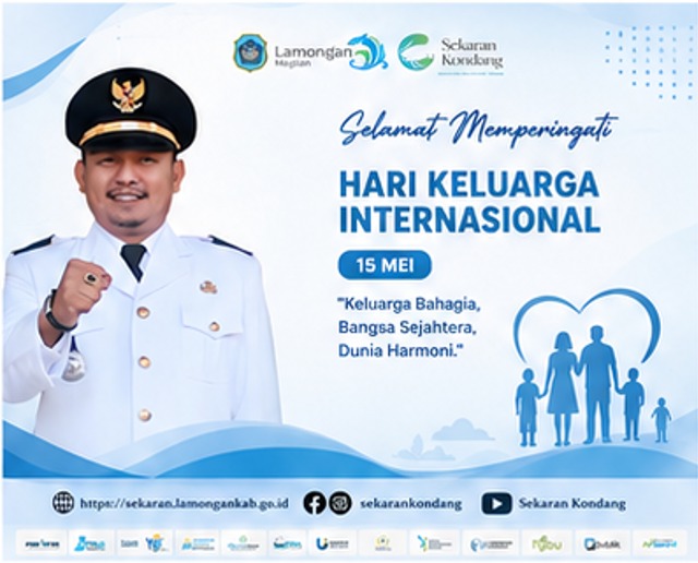 Foto: SELAMAT MEMPERINGATI HARI KELUARGA INTERNASIONAL 2026
