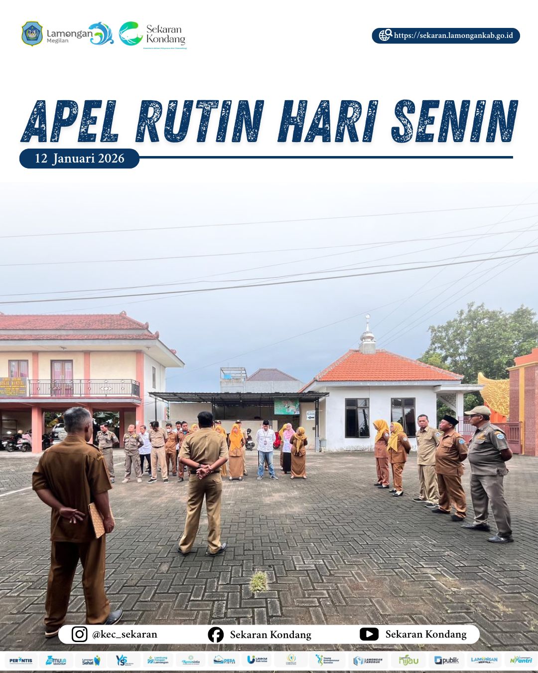 APEL RUTIN HARI SENIN 12 JANUARI 2026