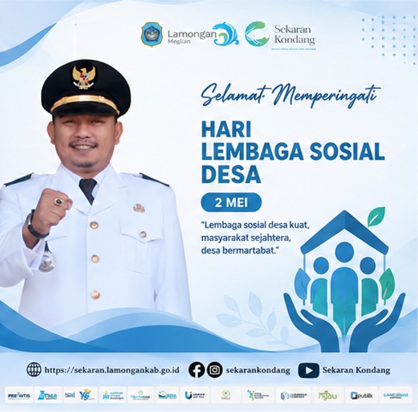 Foto: SELAMAT HARI LEMBAGA SOSIAL DESA 2026: BERSAMA MEMBANGUN DESA MANDIRI