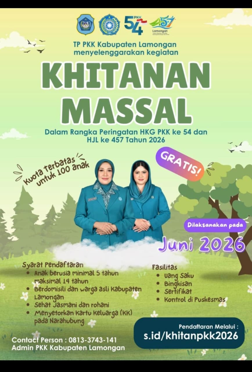 Foto: Khitanan Massal HKG PKK ke-54 dan HJL ke-457 Tahun 2026