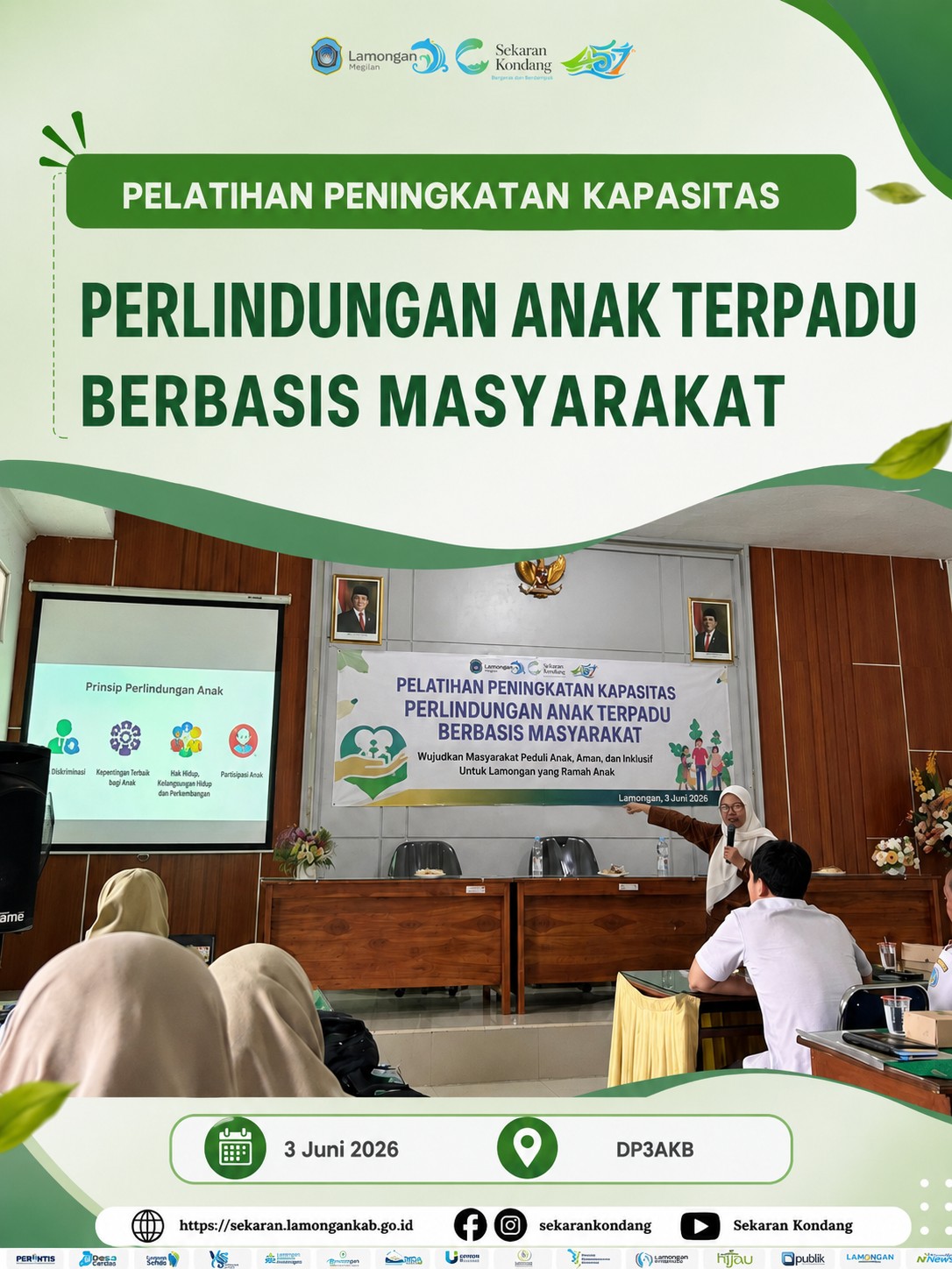 Foto: Pelatihan Peningkatan Kapasitas Penggerak Perlindungan Anak Terpadu Berbasis Masyarakat (PATBM)