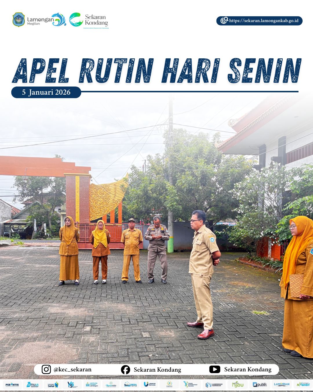APEL RUTIN HARI SENIN 5 JANUARI 2026