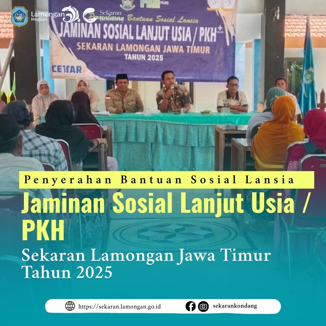 PENYALURAN BANTUAN SOSIAL LANSIA