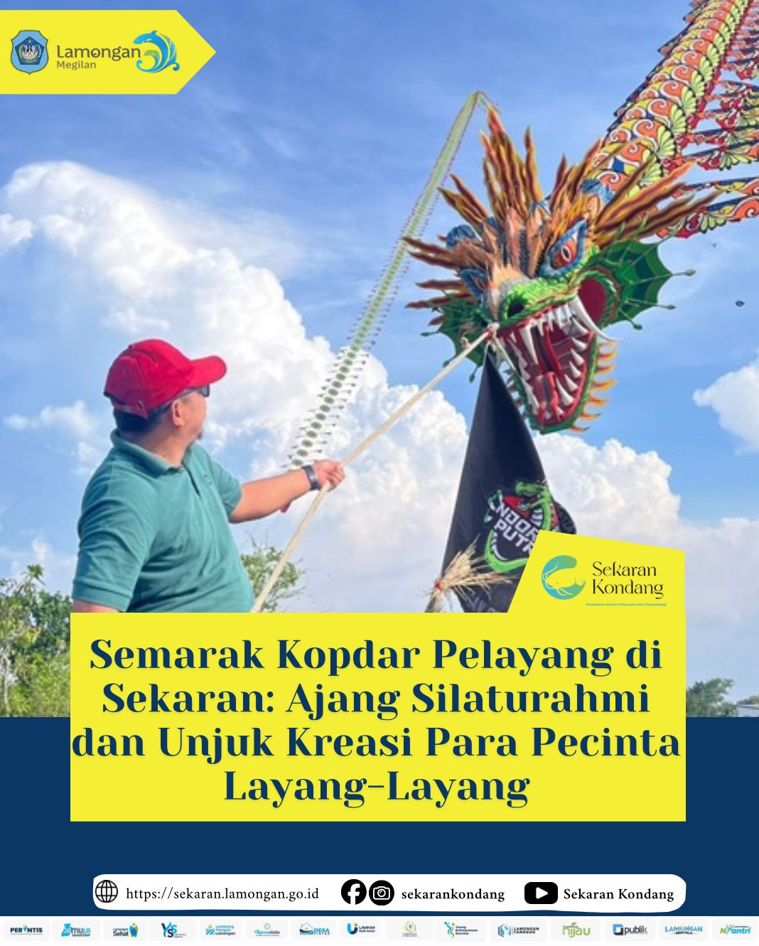 Foto: SEMARAK KOPDAR PELAYANG DI SEKARAN: AJANG SILATURAHMI DAN UNJUK KREAI PARA PECINTA LAYANG-LAYANG