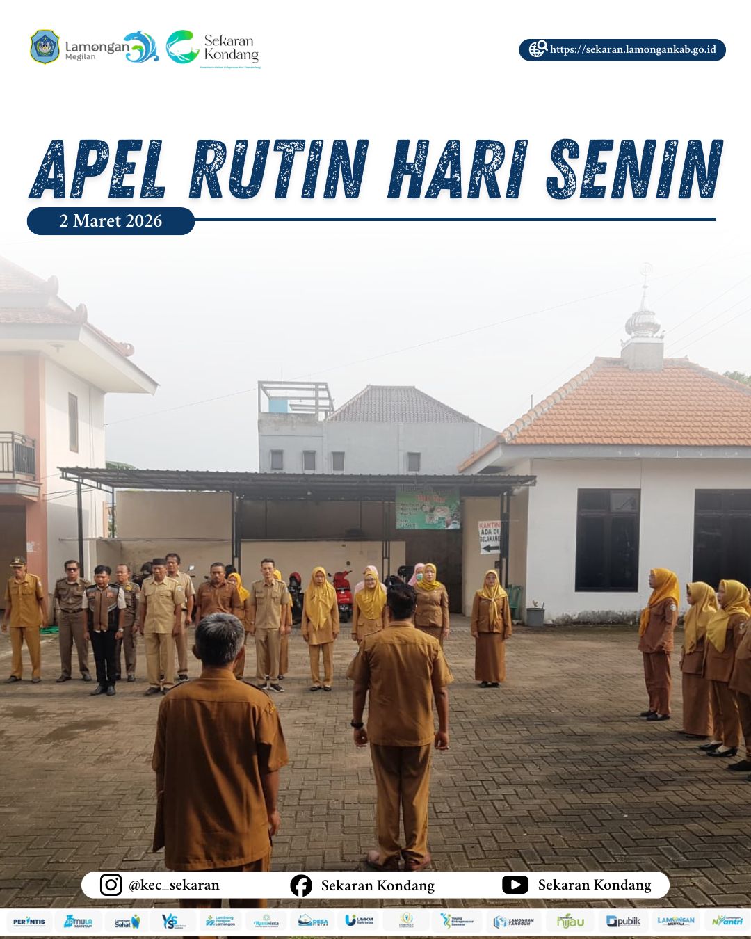 Foto: APEL RUTIN HARI SENIN 2 MARET 2026
