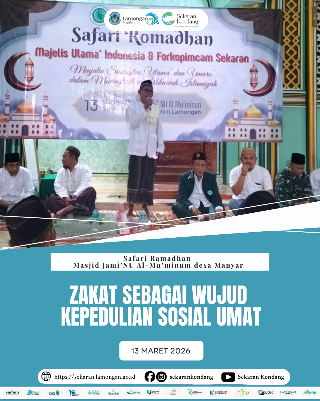 Foto: SAFARI RAMADHAN (MASJID JAMI' NU AL-MU'MINUM DESA MANYAR MARET 2026