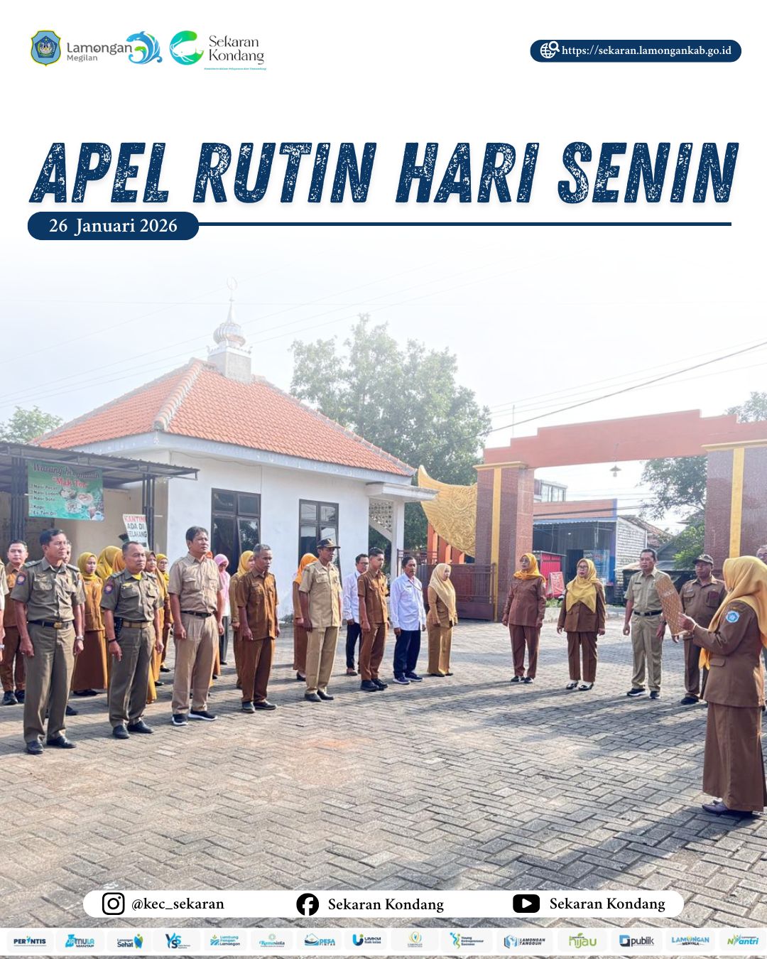 Foto: APEL RUTIN HARI SENIN 26 JANUARI 2026