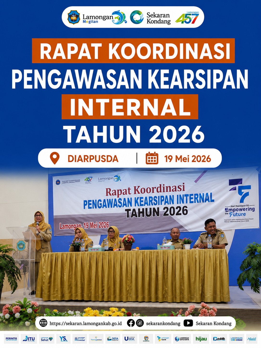 Foto: RAPAT KOORDINASI PENGAWASAN KEARSIPAN INTERNAL TAHUN 2026