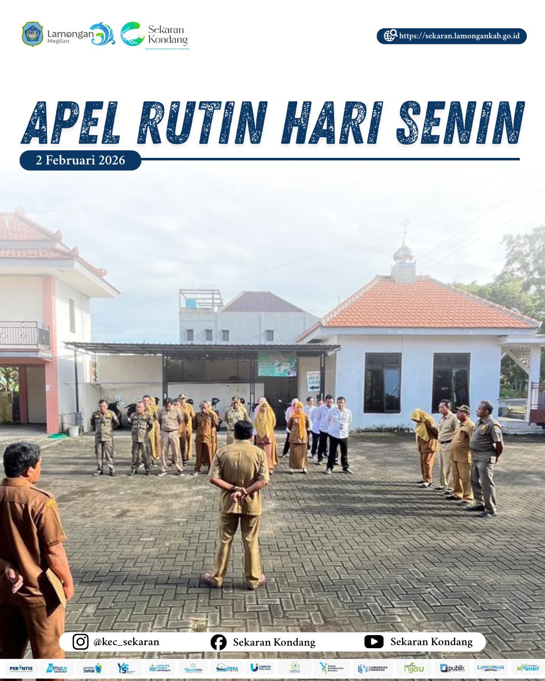 Foto: APEL RUTIN HARI SENIN 2 FEBRUARI 2026