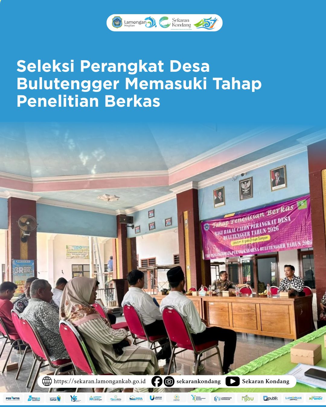 Foto: Seleksi Perangkat Desa Bulutengger Memasuki Tahap Penelitian Berkas