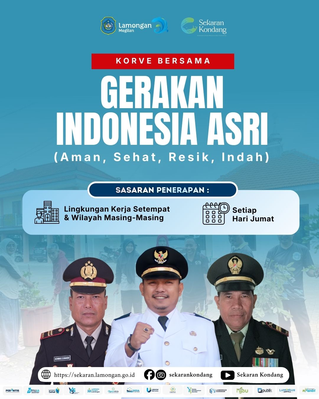 Foto: KORVE BERSAMA GERAKAN INDONESIA ASRI