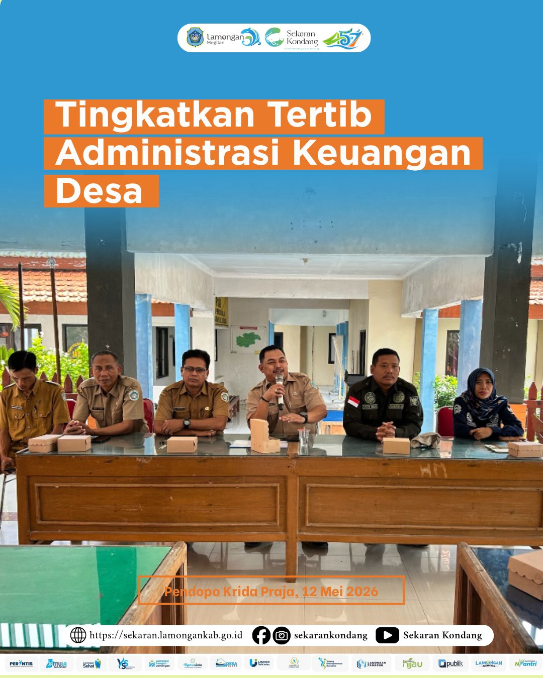 Foto: TINGKATKAN TERTIB ADMINISTRASI KEUANGAN DESA MEI 2026