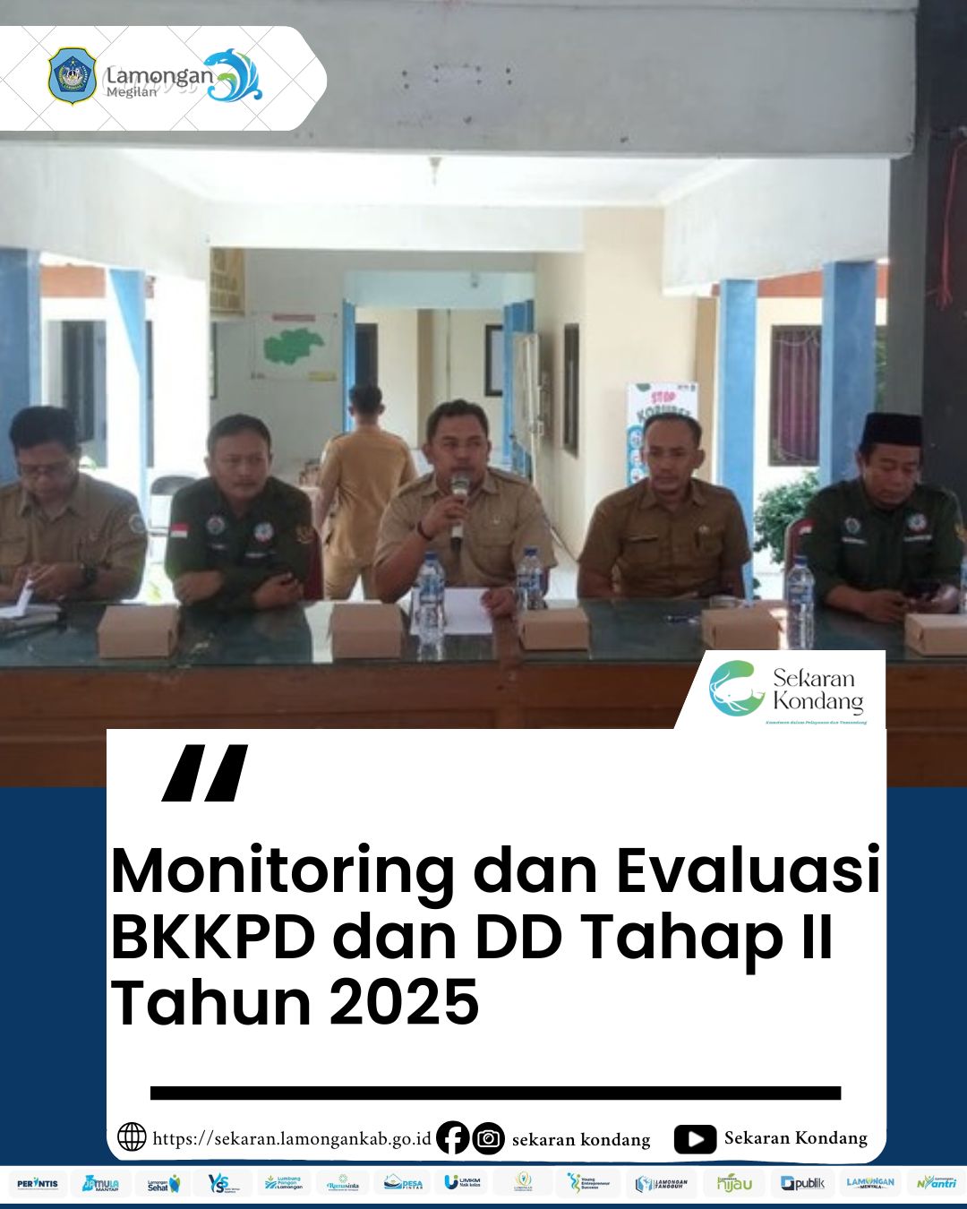 Foto: MONITORING DAN EVALUASI BKKPD DAN DD TAHAP II TAHUN 2025