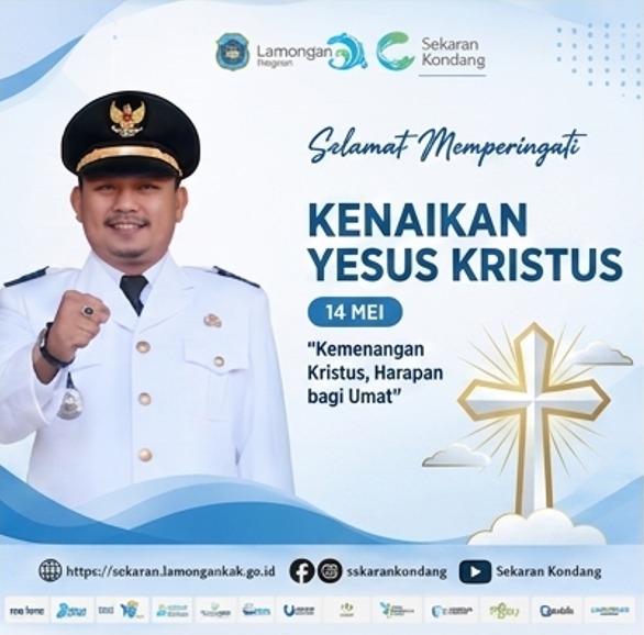 Foto: SELAMAT MEMPERINGATI KENAIKAN YESUS KRISTUS 2026
