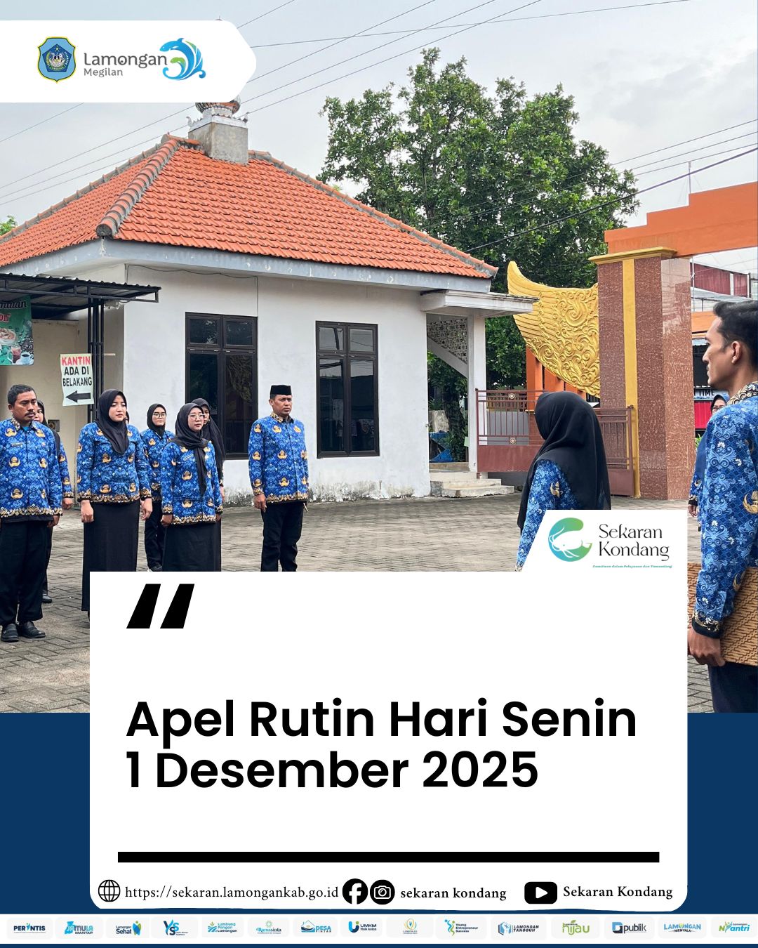 Foto: APEL RUTIN HARI SENIN 1 DESEMBER 2025