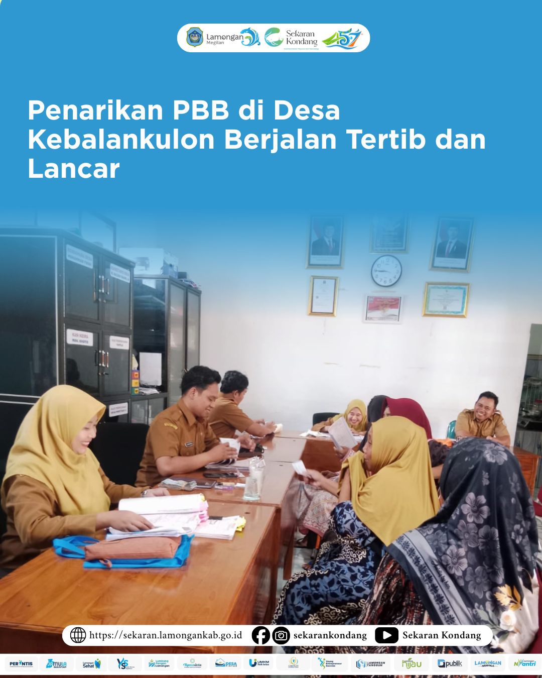 Penarikan PBB di Desa Kebalankulon Berjalan Tertib dan Lancar