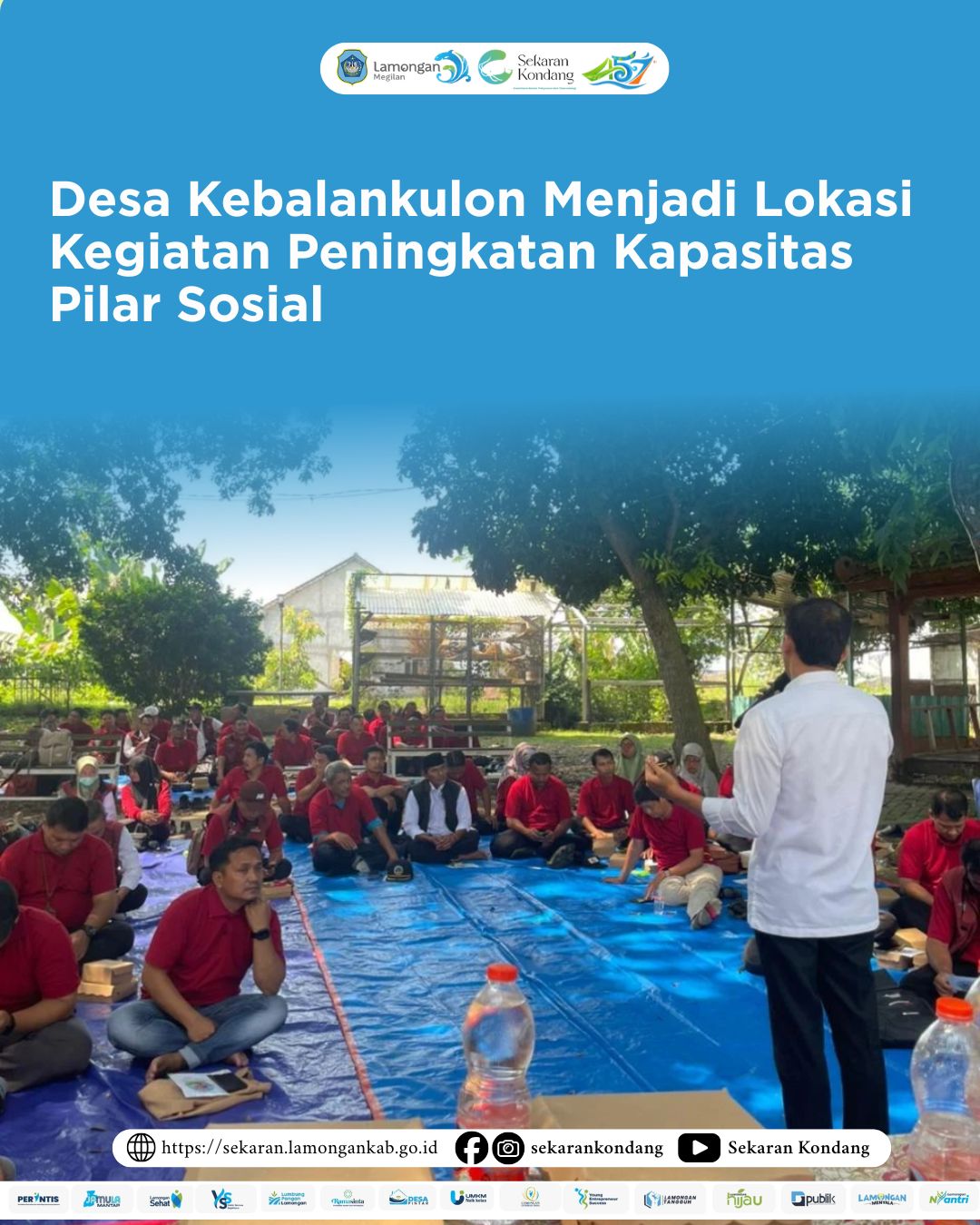 Foto: Desa Kebalankulon Menjadi Lokasi Kegiatan Peningkatan Kapasitas Pilar Sosial
