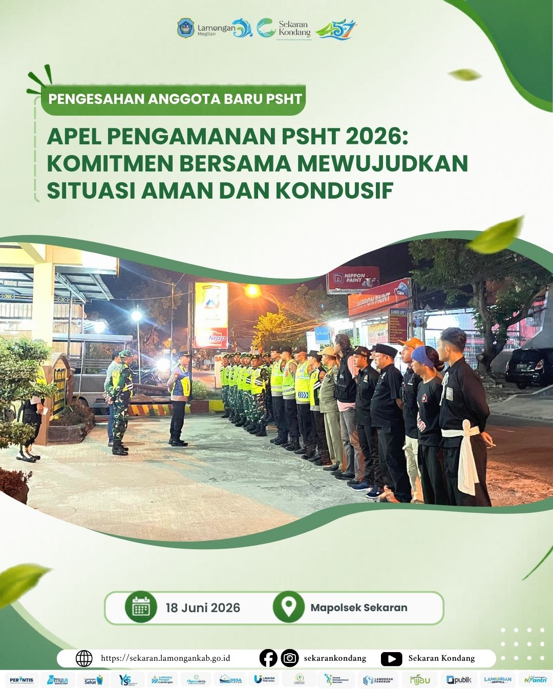 Foto: APEL PENGAMANAN PSHT 2026