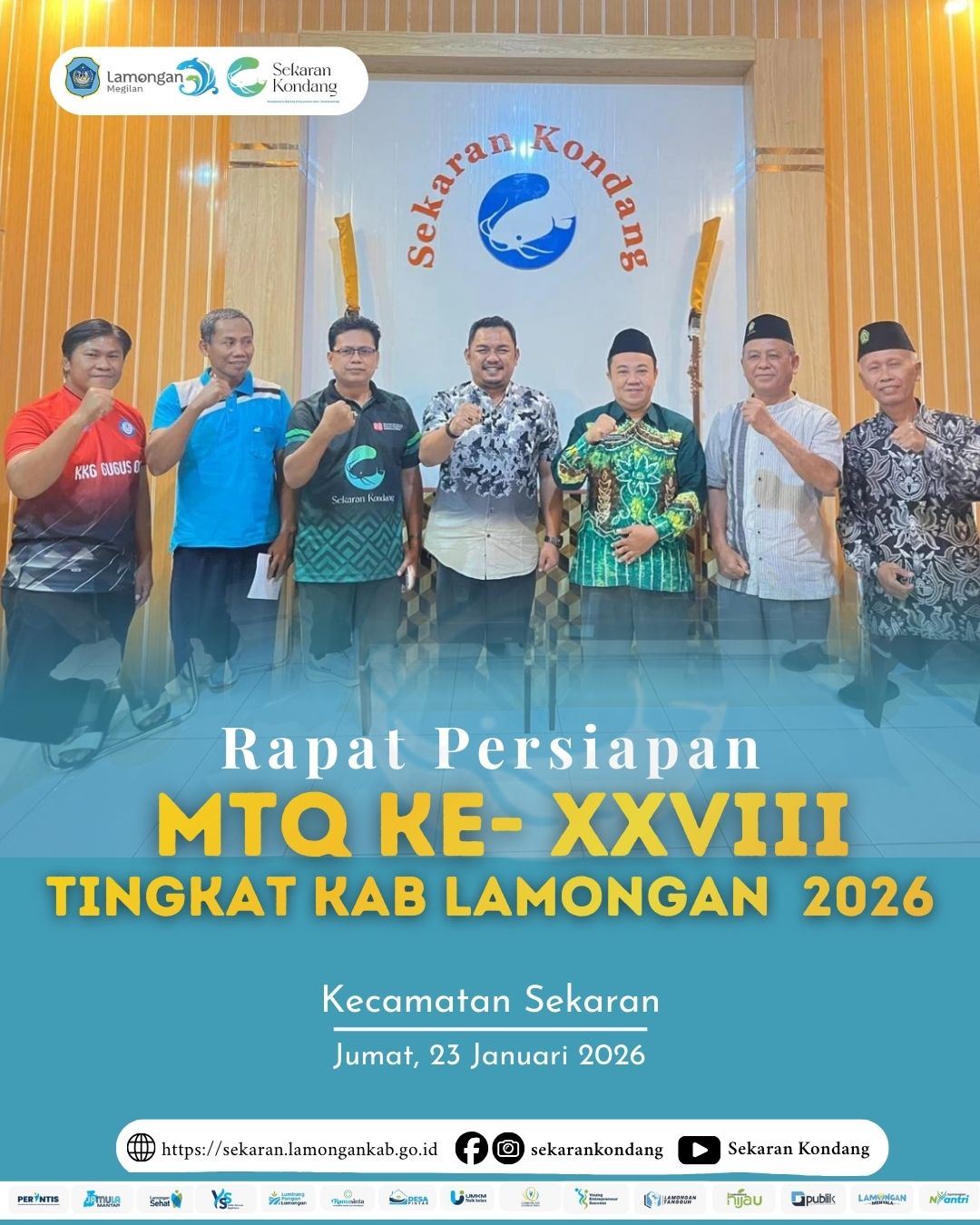 Foto: RAPAT PERSIAPAN MTQ KE-XXVIII TINGKAT KABUPATEN LAMONGAN TAHUN 2026