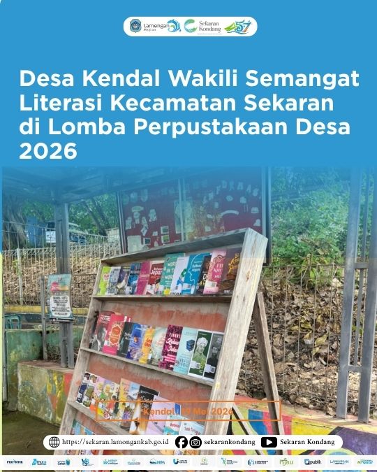Foto: Desa Kendal Wakili Semangat Literasi Kecamatan Sekaran di Lomba Perpustakaan Desa 2026