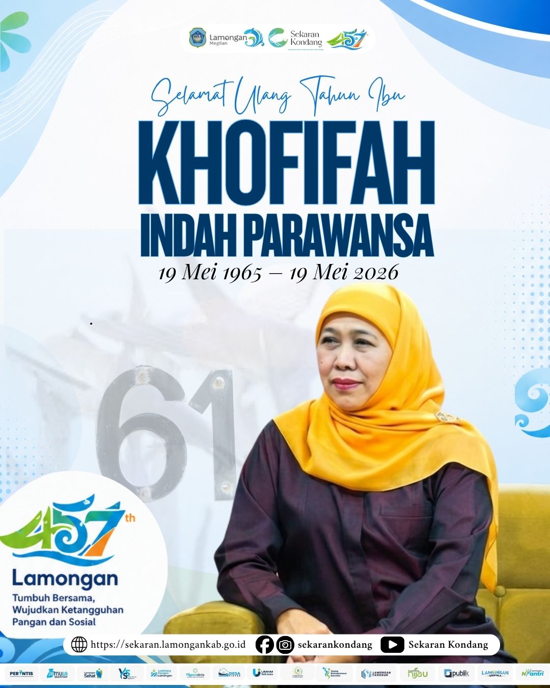 Foto: SELAMAT ULANG TAHUN IBU KHOFIFAH INDAR PARAWANSA 2026