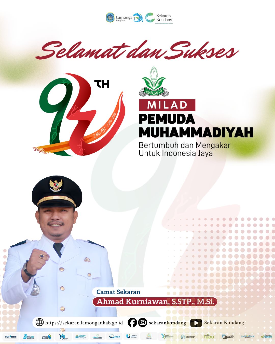 Foto: Selamat dan Sukses Milad ke-92 Pemuda Muhammadiyah