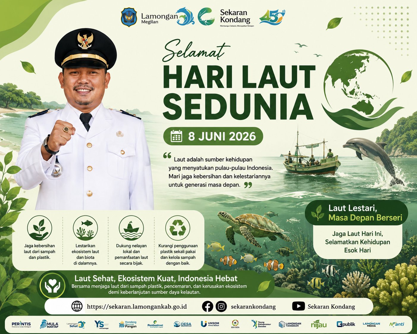 Foto: SELAMAT HARI LAUT SEDUNIA 2026
