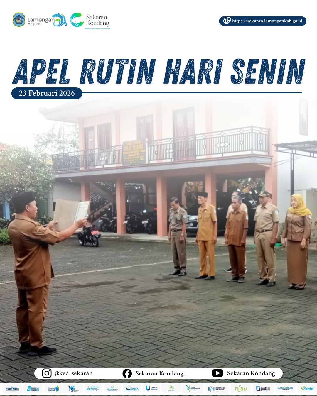 APEL RUTIN HARI SENIN 23 FEBRUARI 2026