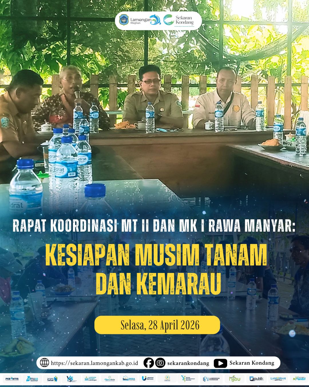 Foto: RAPAT KOORDINASI MT II DAN MK I RAWA MANYAR APRIL 2026